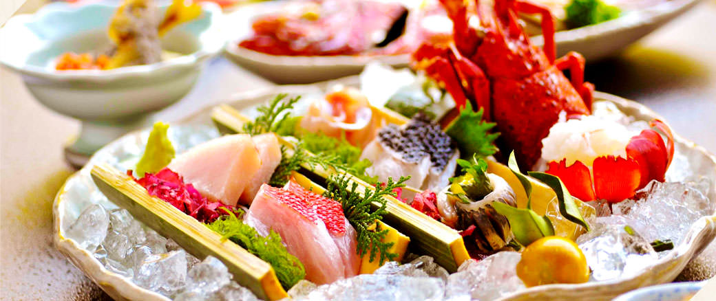 以海鮮為主的正統日式料理