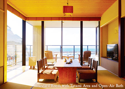 Standard Room with Tatami Area and Open-Air Bath